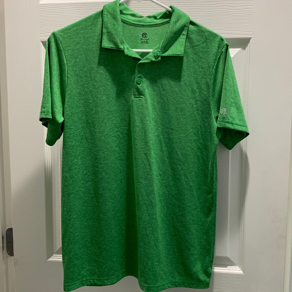 Boys Champion Green Polo shirt boys size XL 16-18